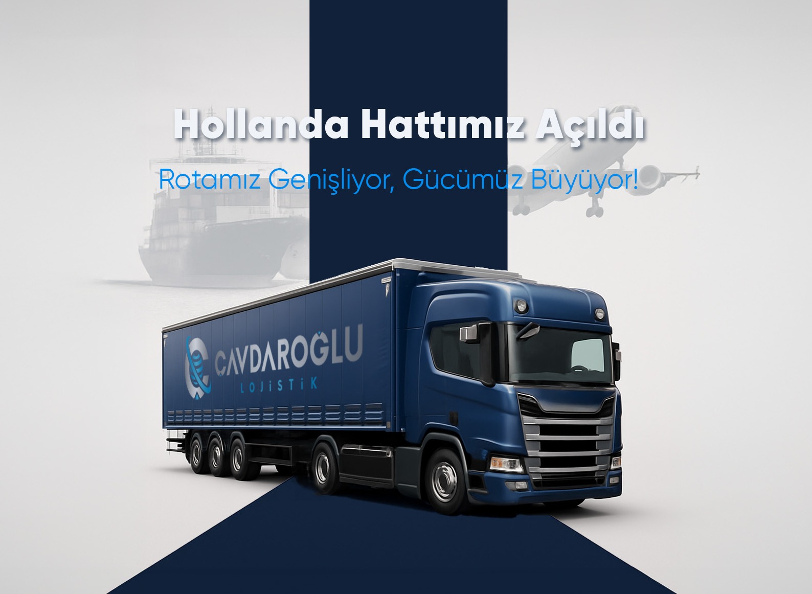Yeni Hattımız Hollanda’da Hizmete Başladı!